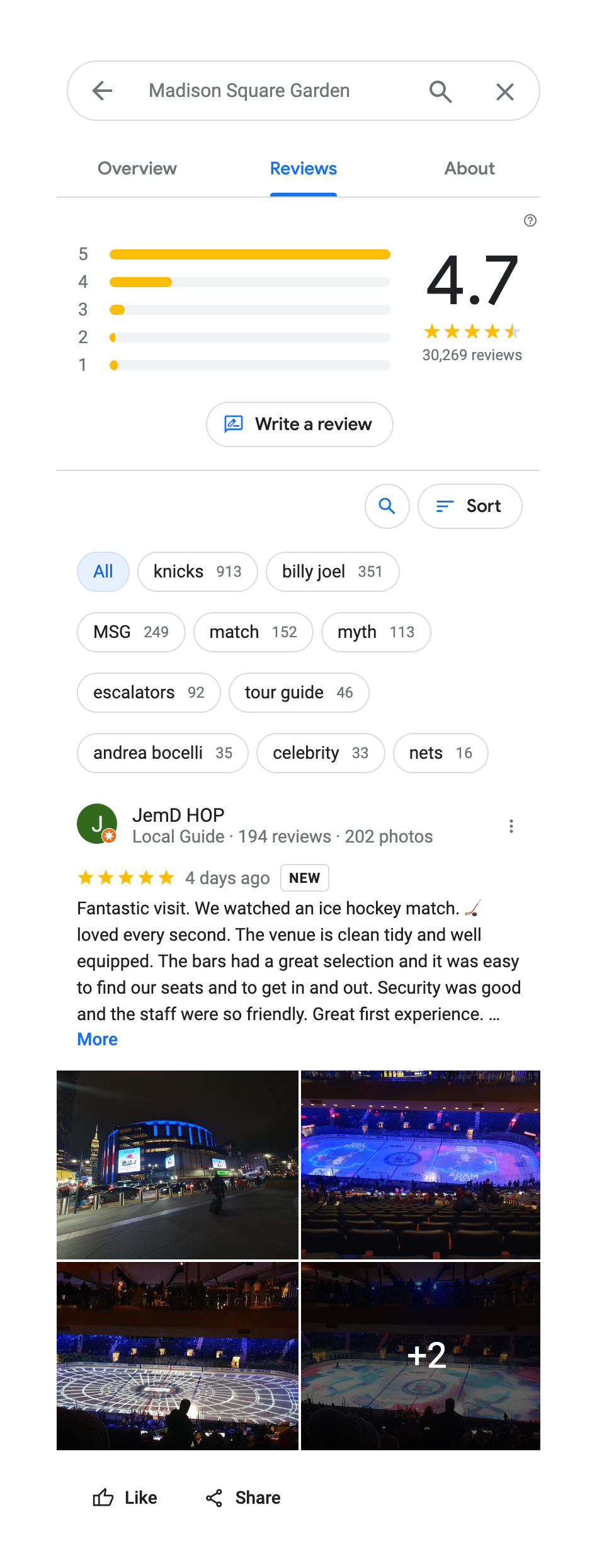 Reviews by data_id